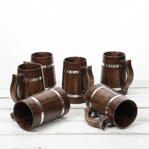 Jarra de cerveza de madera moderna para el hogar, dormitorio, habitación de invitados, sala de estar, fiesta, restaurante, Bar, accesorios, MOQ 100 piezas - Product Image 5