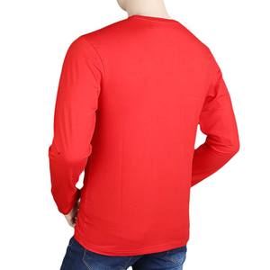 เสื้อยืดแขนยาวผู้ชาย Chase Value สีแดง - Product Image 4