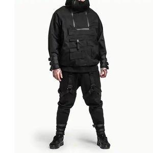 Chaqueta de bombardero táctica cibernética impermeable para mujer Killwinner, ropa tecnológica para primavera Otoño de talla grande de piel de oveja tejida para parejas - Product Image 6