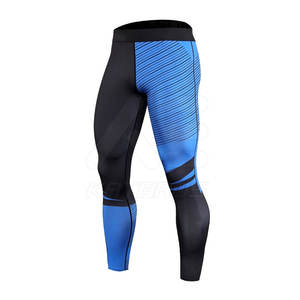 Leggings imprimés personnalisés pour hommes Collants professionnels pour l'entraînement du corps fabriqués en usine avec conception de sublimation - Product Image 2