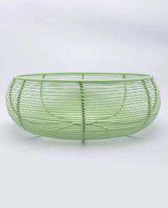 ตะกร้าลวดโลหะขายส่งจำนวนมากปริมาณการออกแบบที่กำหนดเองได้รับการยอมรับแต่งงานบ้านโรงแรมบนโต๊ะอาหารการใช้งานครัวทำในประเทศอินเดีย - Product Image 3