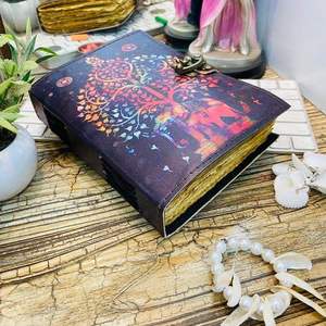 Diario de Cuero Retro Hecho a Mano, Cuaderno de Bocetos Vintage, Cuaderno de Acuarelas, Cosido a Caballo, Diario de Viaje para Artistas y Escritores - Product Image 2