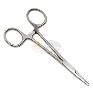 Pinces artériales en acier inoxydable de qualité supérieure, fabriquées sur mesure (ensemble d'instruments), pinces hémostatiques laparoscopiques manuelles, CE - Product Image 1