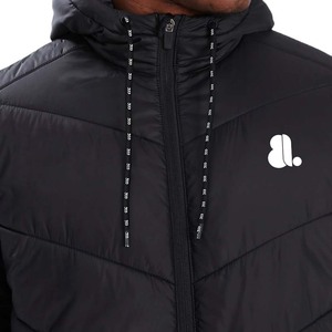 Chaqueta Híbrida de Invierno de Alta Calidad para Hombre, con Cierre, Ajustada, Ligera, Acolchada, con Cuello Alto y Resistente al Viento - Product Image 3