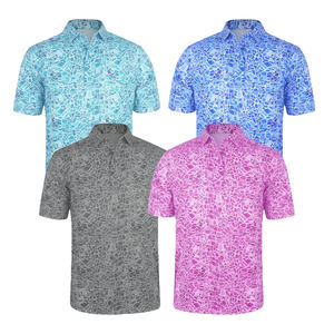 เสื้อโปโลผู้ชายแบบมีโลโก้ OEM ผลิตตามสั่ง คุณภาพสูง พิมพ์ลายทั่วตัว ติดกระดุม ดีไซน์ตัวละครตลก - Product Image 5