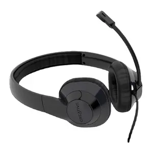 BT80 Wireless Bluetooth On-Ear Headphones with 20 hours Long Battery Life - Black