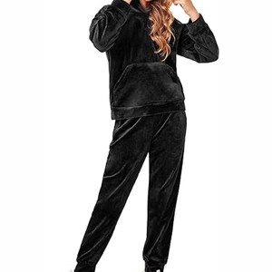 Meilleure vente Ensemble de survêtements de sport avec logo personnalisé Nouveaux survêtements de gym Survêtements décontractés pour femmes - Product Image 6