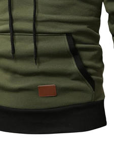 Sweat-shirts ajustés de haute qualité pour hommes, toutes tailles, polyester/coton, style uni, sweat-shirt vierge, motif en molleton, vente en gros de sweat-shirts pour hommes - Product Image 4