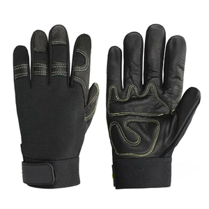 Gants de sécurité unisexe de haute qualité en cuir respirant pour les gants de mécanicien de travail acharné - Product Image 2