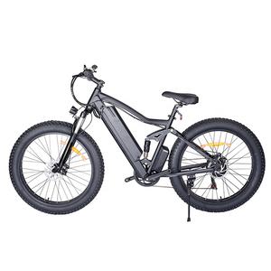 Vélo Électrique Tout-Terrain 26 Pouces 48V 10.4Ah avec Pneus Larges et Amortisseurs Intégrés, en Alliage d'Aluminium, Moteur Arrière 15Ah, Autonomie 60 km - Expédition Directe depuis l'Entrepôt UE - Product Image 1