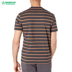 Diseño Profesional de Fábrica, Buen Fabricante, Bajo MOQ, Precio al por Mayor, Transpirable, Impresión Digital Personalizada, 100% Algodón, Camiseta Holgada para Hombre - Product Image 3