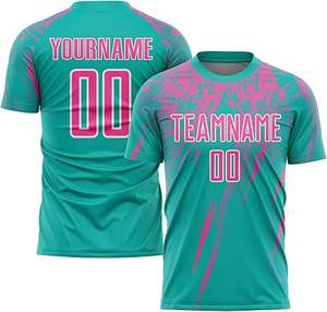 Conjunto de uniforme de fútbol profesional para niños, nuevo diseño, 100% poliéster, calidad superior e inferior de Color sólido, servicio OEM disponible - Product Image 4