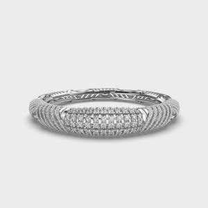 สร้อยข้อมือเทนนิสเพชรทรงกลม5.18 CT สีเหลืองหรือสีโรสโกลด์14KT ปลูกในห้องปฏิบัติการ - Product Image 3