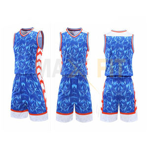 Maillot de basket-ball par impression par sublimation uniformes de basket-ball de haute qualité personnalisés de qualité supérieure par MAXFIT ENTERPRISES - Product Image 1
