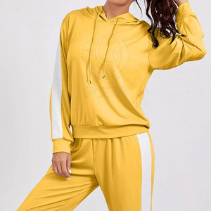 2025 meilleure qualité à la mode vêtements décontractés femmes survêtement pour adultes manches longues femmes survêtement - Product Image 5