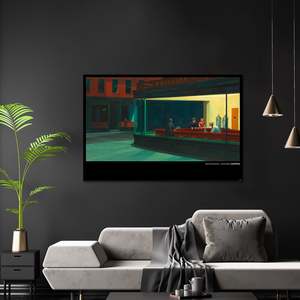 Póster de los Nighthawks de Edward Hopper, diseño moderno para decoración de pared - Product Image 2