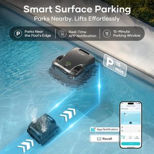 Robot de Limpieza de Piscinas Todo en Uno Scuba X1 Pro Max y Skimmer/Aspiradora para Piscinas, Trayectoria/Mapeo Adaptativo Inteligente, Doble Filtración, Superficie Inteligente - Product Image 6