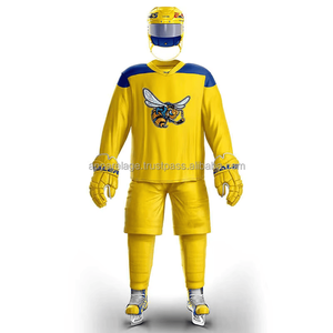 Vente en gros de sweats à capuche de hockey personnalisés par sublimation avec lacets, vêtements de hockey sur glace de haute qualité, teints en pièce, unisexe adulte - Product Image 5