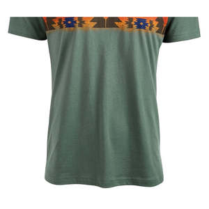 T-shirt fitness da uomo American Rag con stampa sul petto, verde, taglia M, tessuto jersey 180gsm, stampa serigrafica - Product Image 3