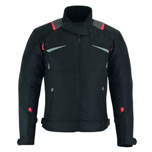 Diseño personalizado Pakistán hizo a prueba de viento impreso chaqueta de la motocicleta con protectores Biker Textile Unisex Touring Jacket - Product Image 1