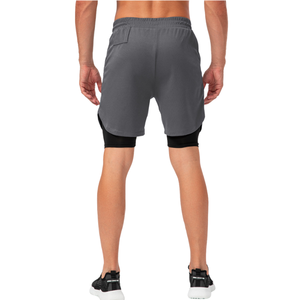 Wholesale Summer <b>Men</b> Camo/solid Sport <b>Shorts</b> With Inner Pocket Athletic Workout Running <b>Quick</b> <b>Dry</b> Fitness <b>Shorts</b> Pants for <b>Men</b> - Product Image 4