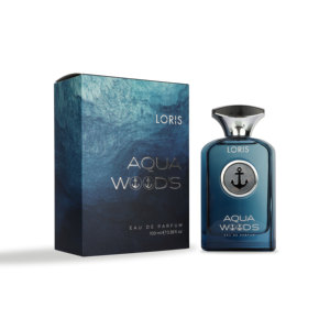 LORIS PARFUM 100 ML Perfume Aqua Woods de Alta Calidad y Larga Duración, Fragancia Masculina de Lujo - Product Image 1