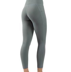 Leggings pour femmes à logo personnalisé très demandés, coton/bambou, taille mi-haute, tissu respirant, décontracté d'hiver, salle de sport, haute qualité, bas prix - Product Image 6