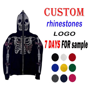 เสื้อฮู้ดดี้พิมพ์ลายดิจิทัลสำหรับผู้ชาย ผ้าฝ้าย 100% สำหรับฤดูหนาว แบบขายส่งและสั่งทำได้ - Product Image 3