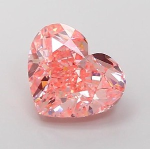 Diamante Aniva de 5.00 Quilates, Corte Corazón, Color Rosa Intenso, Cultivado en Laboratorio, Certificado IGI, CVD, para Joyería - Product Image 2