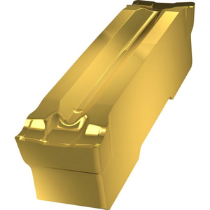 Herramienta de Torneado de Alta Calidad con Recubrimiento PVD Dorado, Inserto Indexable de 6 mm de Ancho, ISO GL6-D600M03-PMG8330, Paquete de 10 - Product Image 2