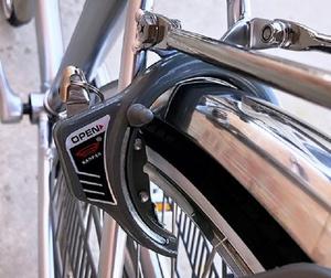 Bloqueo de marco de ciclismo tipo anillo japonés Se puede atornillar en el pivote delantero/trasero - Product Image 4