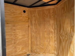 Aluminum Blackout 6x12 Enclosed <b>Cargo</b> <b>Trailer</b> High Capacity Enclosed <b>Cargo</b> <b>Trailer</b> Low Price - Product Image 4