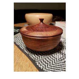 หม้อปรุงอาหารทำจากไม้สีน้ำตาลธรรมชาติทันสมัยจานขัดเงาสีน้ำตาลสำหรับรับประทานอาหารทนทานหม้อร้อน - Product Image 5