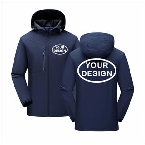 Veste d'hiver en duvet pour hommes avec impression de logo personnalisé veste à bulles d'air imperméable vestes en duvet - Product Image 5