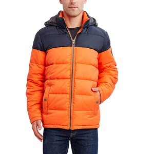 Chaqueta de Plumón Personalizada con Capucha, Chaqueta de Burbuja Brillante para Hombre, Chaqueta de Plumón Extra Grande para Hombre, Chaquetas de Invierno, Envío DDP - Product Image 1