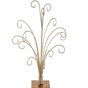 Produit exclusif Arbre de Noël en fil métallique avec finition rouge Occasion de Noël Maison Intérieur Extérieur Décoratif Élégant - Product Image 4