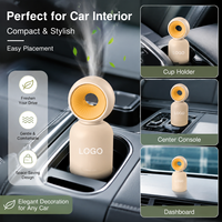 Diffuseur d'aromathérapie automobile solaire pour voiture, désodorisant solide en vrac, parfum de véhicule aux huiles essentielles végétales naturelles