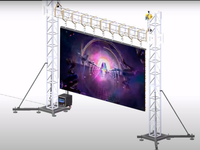Support de treillis pour écran LED