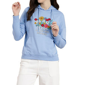 Derniers sweats à capuche oversize pour femmes Sweats à capuche pour femmes à la mode Nouveau style Coton Active Wear Plain Casual Hoodie - Product Image 1