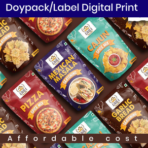 Sac à dos quotidien personnalisé en grande quantité étiquettes d'impression numérique pour les industries alimentaires emballer commodément le sucre de sandwich de pain de gelée de casse-croûte - Product Image 1