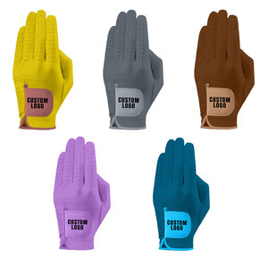 OEM/ODM servicio personalizado Premium alta calidad antideslizante OEM Golf deportes transpirable mejor piel de oveja Malbon adultos guantes de golf - Product Image 2