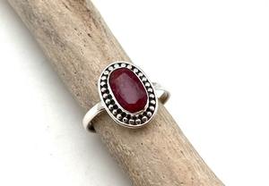 ทำด้วยมือ925สเตอริงเงินสไตล์ Boho กับพลอยทับทิมเครื่องประดับแนวโน้มสำหรับผู้หญิงของขวัญปาร์ตี้สำหรับผู้หญิงสำหรับเธอ - Product Image 2