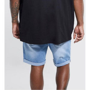 Venta al por mayor de pantalones cortos de verano para hombre, pantalones vaqueros cortos rasgados, ropa de verano, pantalones cortos de algodón, pantalones cortos de mezclilla para hombre, pantalones cortos OEM con servicio 2025 - Product Image 2