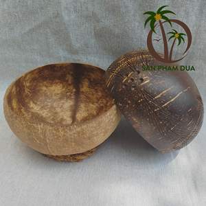 COCO - ECO MARCA DISEÑO COLORIDO CUENCO DE CÁSCARA DE COCO SEGURO PARA ALIMENTACIÓN CUENTA DE COCO ARTESANÍA ENSALADA ACAI CUENCO DE COCO - Product Image 4