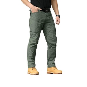 Pantalon cargo décontracté pour homme de haute qualité, nouvelle tendance de la mode automne, multi-poches, taille haute, coupe droite et ajustée, fournisseur BD - Product Image 6