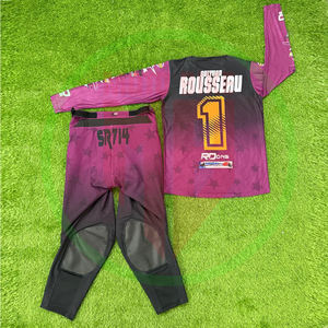 Combinaison de motocross sur mesure, best-seller, prix de gros, maillot et pantalon de motocross, ensemble uniforme, logo personnalisé pour homme, combinaison de motocross - Product Image 2