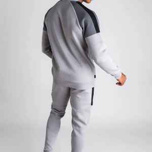 Conjunto Deportivo Premium para Hombre en Gris y Negro, de Polialgodón, para Invierno, Anti-UV y Antibacteriano - Product Image 3