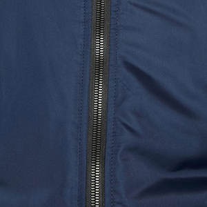 Chaqueta bomber con parches de logotipo personalizado Letterman Vintage Casual Hip Hop Bomber chaqueta bomber de manga de cuero - Product Image 4