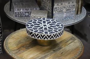 Soporte redondo de resina de lujo para tartas para bodas y eventos recién llegado de Falak World Export decoraciones de boda por FWE - Product Image 5