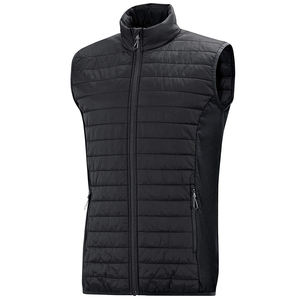 Gilets matelassés pour hommes Doublure en polyester Gilet sans manches rembourré en duvet avec conception personnalisée porter avec conception entretenue OEM - Product Image 1